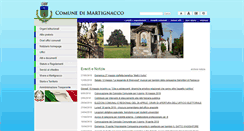 Desktop Screenshot of comune.martignacco.ud.it