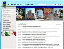 Tablet Screenshot of comune.martignacco.ud.it
